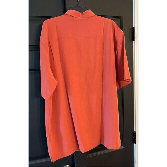 Quiksilver Men's Tahiti Palms 4 Button Up Floral Collared Shirt - Picture 2 of 5